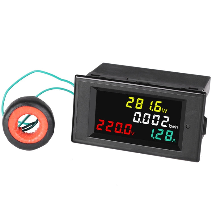 SINOTIMER SPM002 Liquid Crystals AC Digital Voltage And Current Meter Power Monitor, Specification: AC200-450V 100A - Current & Voltage Tester by SINOTIMER | Online Shopping South Africa | PMC Jewellery | Buy Now Pay Later Mobicred