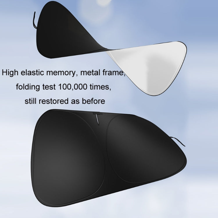 Car Front Windshield Heat Insulation Sun Protection Visor, Specification: Large Front Baffle + 2 Side Baffles - Window Foils & Solar Protection by PMC TechLife | Online Shopping South Africa | PMC TechLife | Buy Now Pay Later Mobicred
