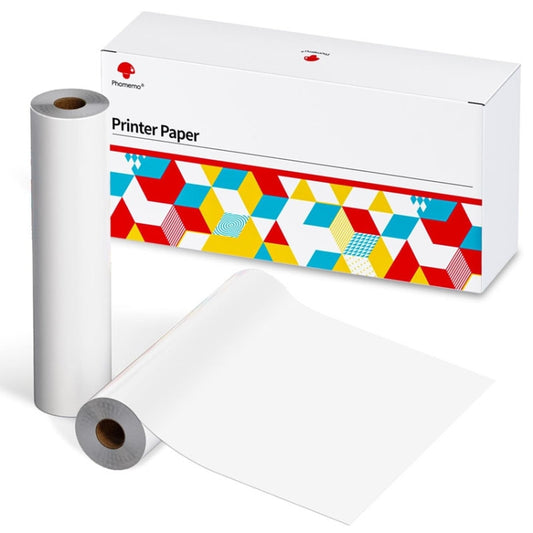 Phomemo 2 Rolls A4 Thermal Paper  Use With M08F Printer Holder For M832/M833/M834/M835/P831/Q302 Printer - Printer Accessories by Phomemo | Online Shopping South Africa | PMC Jewellery | Buy Now Pay Later Mobicred