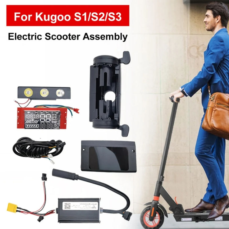 8 inch Electrical Scooter Master Digital Controller Display Panel Kit for Kugoo S1 / S2 / S3 / ETWOW(Black) - Accessories & Parts by PMc TechLife | Online Shopping South Africa | PMc TechLife | Buy Now Pay Later Mobicred