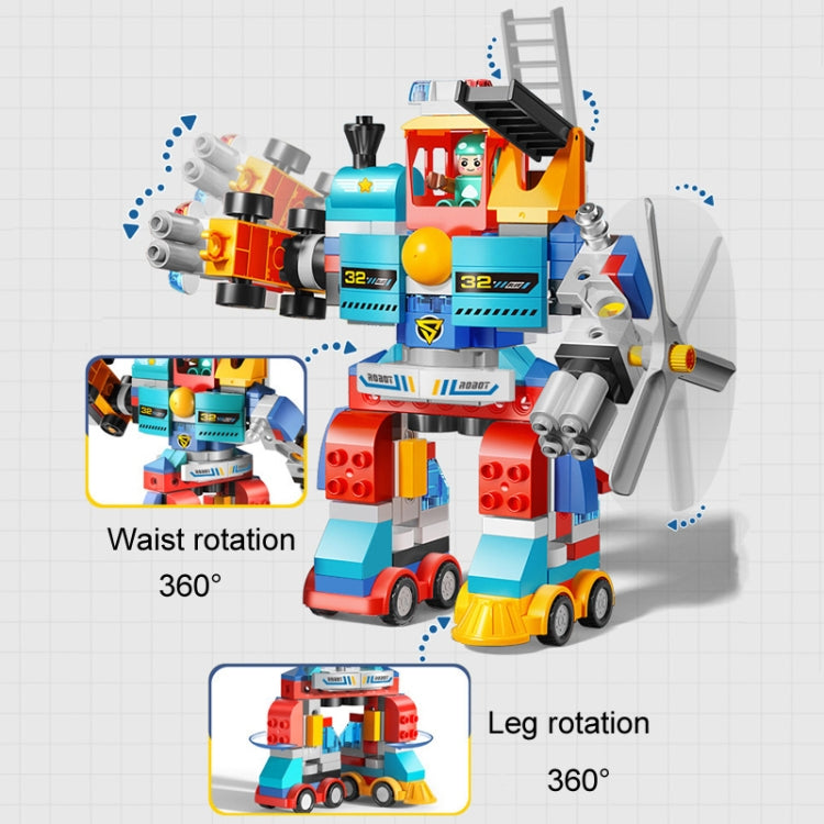 172pcs /Box Variable Robot Car Building Block Toys Children Educational Assembling Toys - Building Blocks by PMC Jewellery | Online Shopping South Africa | PMC Jewellery | Buy Now Pay Later Mobicred