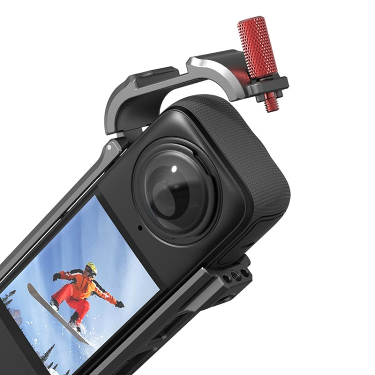 For Insta360 X4 Metal Frame Action Camera Rabbit Cage Expansion Bracket - Mount & Holder by PMC TechLife | Online Shopping South Africa | PMC TechLife