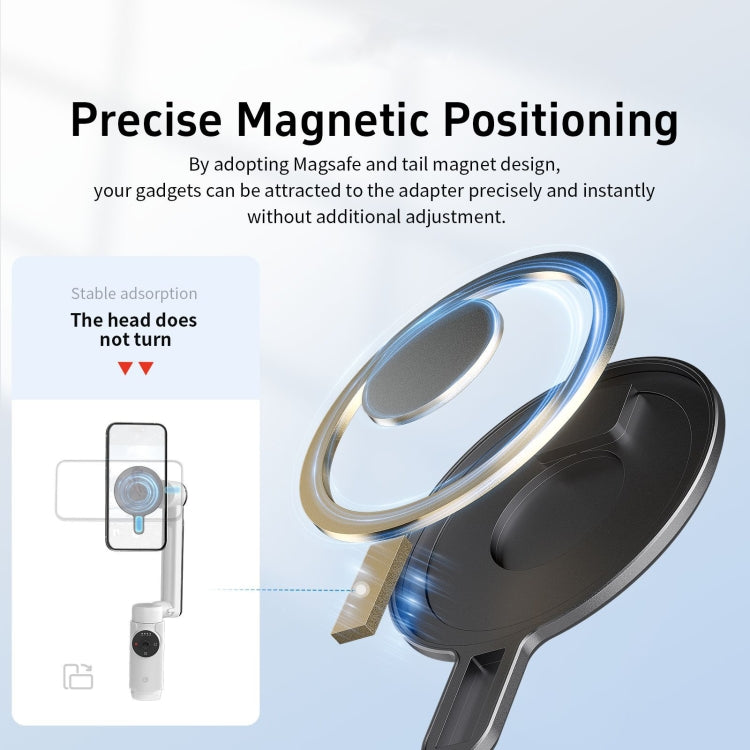 For Insta360 Flow aMagisn Gimbal Magnetic Adapter MagSafe Sports Camera Accessories - Others by aMagisn | Online Shopping South Africa | PMC Jewellery