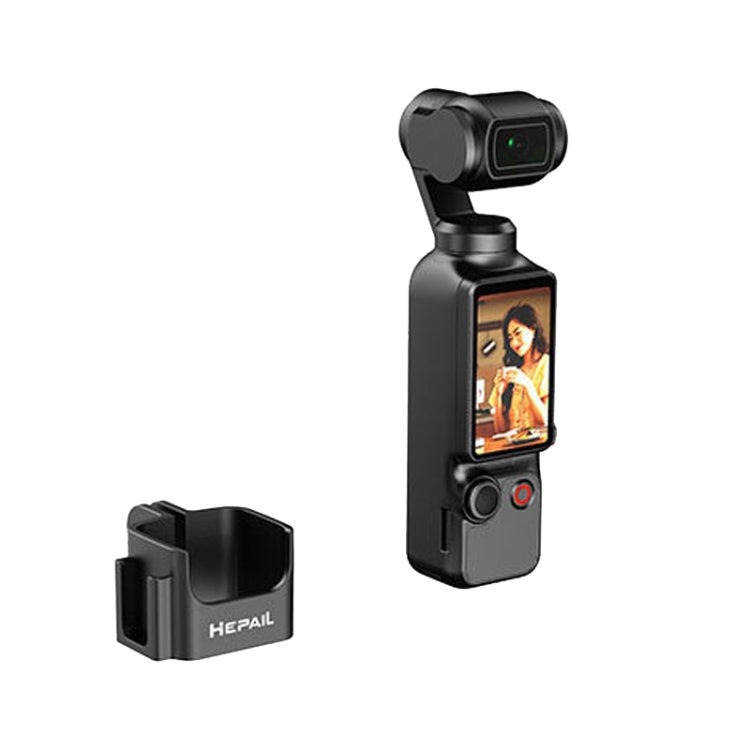 For DJI Osmo Pocket 3 HEPAIL Plastic Expansion Adapter Head Camera Fixed Bezel - Mount & Holder by HEPAIL | Online Shopping South Africa | PMC Jewellery | Buy Now Pay Later Mobicred