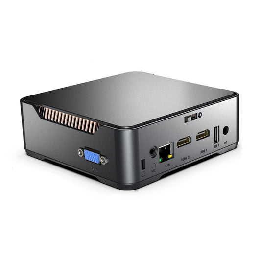 GK3Plus N100 8G+128G EU Plug 12th Intel Alderlake Dual HDMI+VGA Triple Display 4K HD Pocket Mini PC - Windows Mini PCs by PMC Jewellery | Online Shopping South Africa | PMC Jewellery | Buy Now Pay Later Mobicred