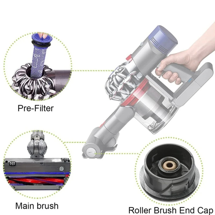 For Dyson V6 DC59 DC62 SV03 Vacuum Cleaner Brush Head Roller Bar, Spec:  225mm - For Dyson Accessories by PMC TechLife | Online Shopping South Africa | PMC TechLife | Buy Now Pay Later Mobicred
