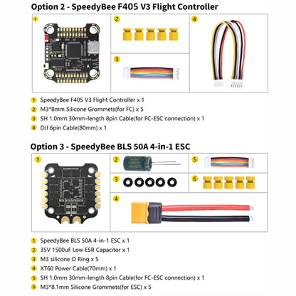 SpeedyBee F405 V3 50A Stack 3-6S Lipo Barometer For RC Drone - Flight Controller by PMC Jewellery | Online Shopping South Africa | PMC Jewellery | Buy Now Pay Later Mobicred