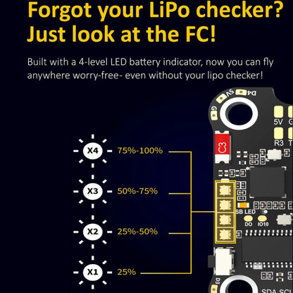 SpeedyBee BLS 50A 4-in-1 ESC 3-6S Lipo Barometer For RC Drone - Flight Controller by PMC Jewellery | Online Shopping South Africa | PMC Jewellery | Buy Now Pay Later Mobicred