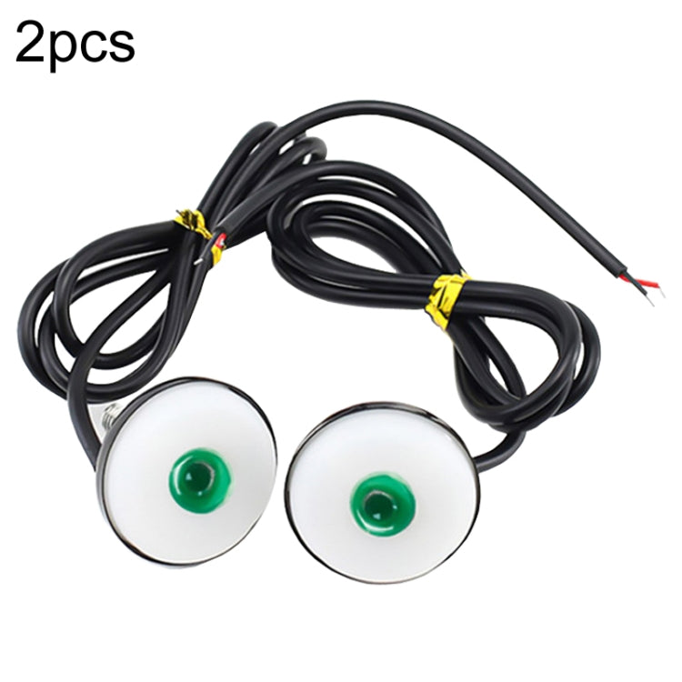 2pcs 23mm Motorcycle Eagle Eye Light Reverse Rearview Mirror Spotlight(Red) - Eagle Eye Lamps by PMC TechLife | Online Shopping South Africa | PMC TechLife | Buy Now Pay Later Mobicred