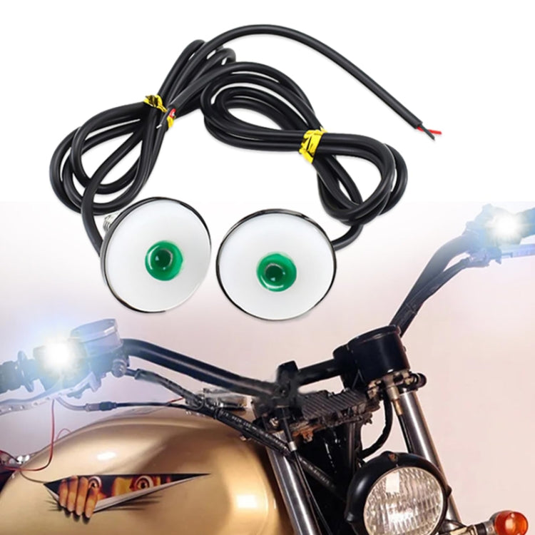 2pcs 23mm Motorcycle Eagle Eye Light Reverse Rearview Mirror Spotlight(Red) - Eagle Eye Lamps by PMC TechLife | Online Shopping South Africa | PMC TechLife | Buy Now Pay Later Mobicred