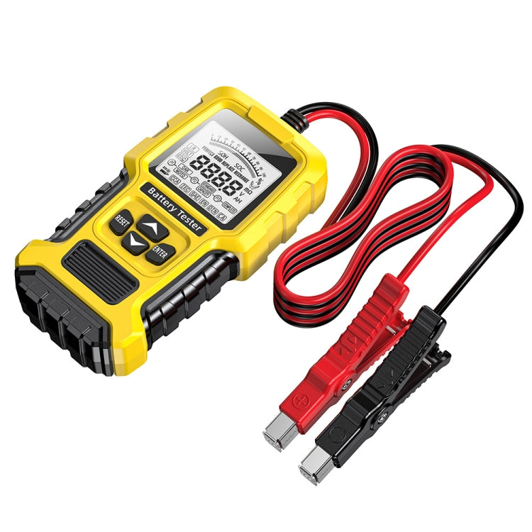 FOXSUR 12V/24V Automotive Lead-acid Battery Internal Resistance Rapid Analyzer(Yellow) - Electronic Test by FOXSUR | Online Shopping South Africa | PMC Jewellery | Buy Now Pay Later Mobicred