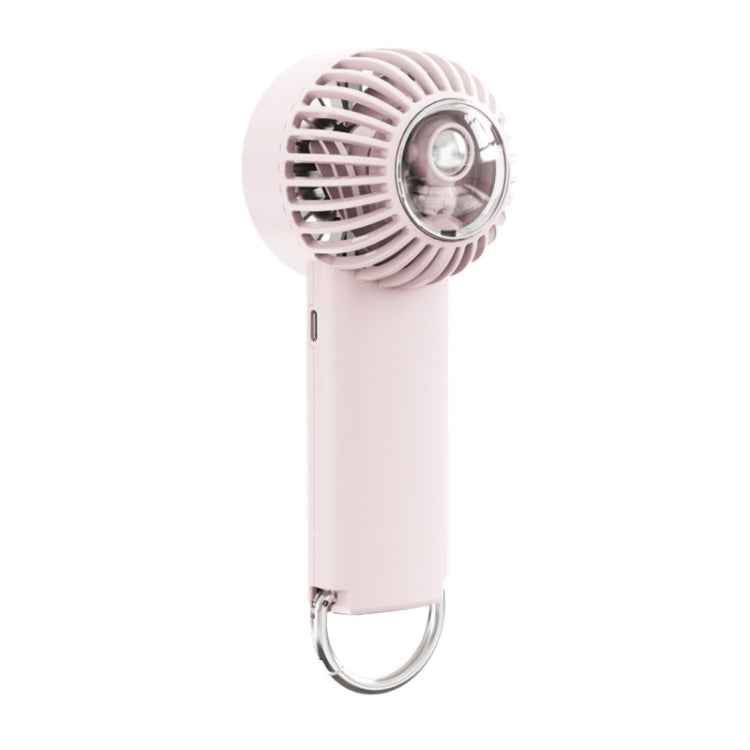 Outdoor Handheld Ice Air Conditioning Fan Astronaut Night Light Semiconductor Cooling Fan(Pink) - Electric Fans by PMC Jewellery | Online Shopping South Africa | PMC Jewellery | Buy Now Pay Later Mobicred