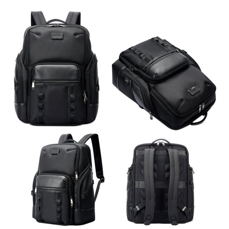 Bopai 61-123561 Large Capacity Business Trip Laptop Backpack(Black) - Backpack by Bopai | Online Shopping South Africa | PMC Jewellery | Buy Now Pay Later Mobicred