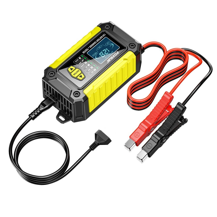 FOXSUR Cars Motorcycles 12V Lithium Cattery Charger With Battery Detection(US Plug) - Battery Charger by FOXSUR | Online Shopping South Africa | PMC Jewellery | Buy Now Pay Later Mobicred