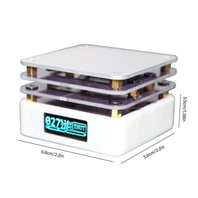 65W Welding Mini Constant Temperature Table LED Light Display, Model: With Clean Sponge - Electric Soldering Iron by PMC TechLife | Online Shopping South Africa | PMC TechLife | Buy Now Pay Later Mobicred