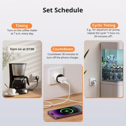 SONOFF S60TPG UK Plug Smart WiFi Socket Electricity Time Switching Voice Control - Smart Socket by SONOFF | Online Shopping South Africa | PMC Jewellery | Buy Now Pay Later Mobicred