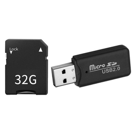 CCD Digital Camera Memory Card + Card Reader(32G) -  by PMC Jewellery | Online Shopping South Africa | PMC Jewellery | Buy Now Pay Later Mobicred