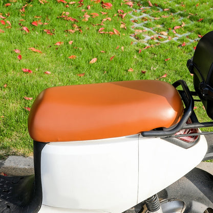 Electric Vehicle Universal Waterproof Sun Protection Seat Cover For All Seasons, Color: Light Brown(L) - Seat Covers by PMC Jewellery | Online Shopping South Africa | PMC Jewellery | Buy Now Pay Later Mobicred