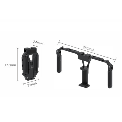 Universal Mobile Phone Gimbal Handle Stabilizer Aluminum Alloy Folding Rabbit Cage - Stand by PMC Jewellery | Online Shopping South Africa | PMC Jewellery | Buy Now Pay Later Mobicred