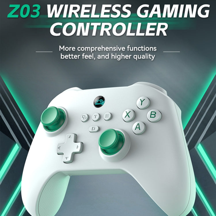 Z03 Wireless Bluetooth Game Controller For Switch / IOS / Android / PC / PS3 / PS4, Spec: Star White - Gamepads by PMC Jewellery | Online Shopping South Africa | PMC Jewellery | Buy Now Pay Later Mobicred