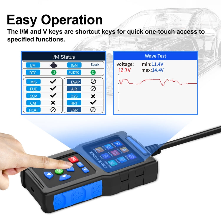 Automobile Fault Diagnostic Instrument OBD2 Engine Tester ELM327(T200) - Electronic Test by PMC TechLife | Online Shopping South Africa | PMC TechLife | Buy Now Pay Later Mobicred