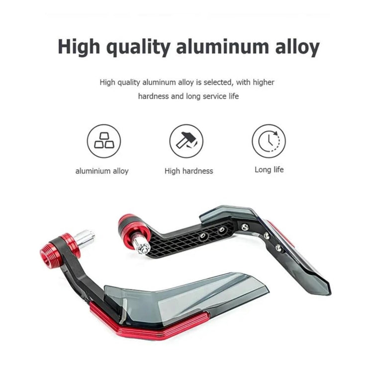 4 In 1 Motorcycle Modification Accessories Horn Windshield Windproof Protective Cover+Handlebar Plastic Throttle Grip Accessories(Silver) - Grips by PMC TechLife | Online Shopping South Africa | PMC TechLife | Buy Now Pay Later Mobicred