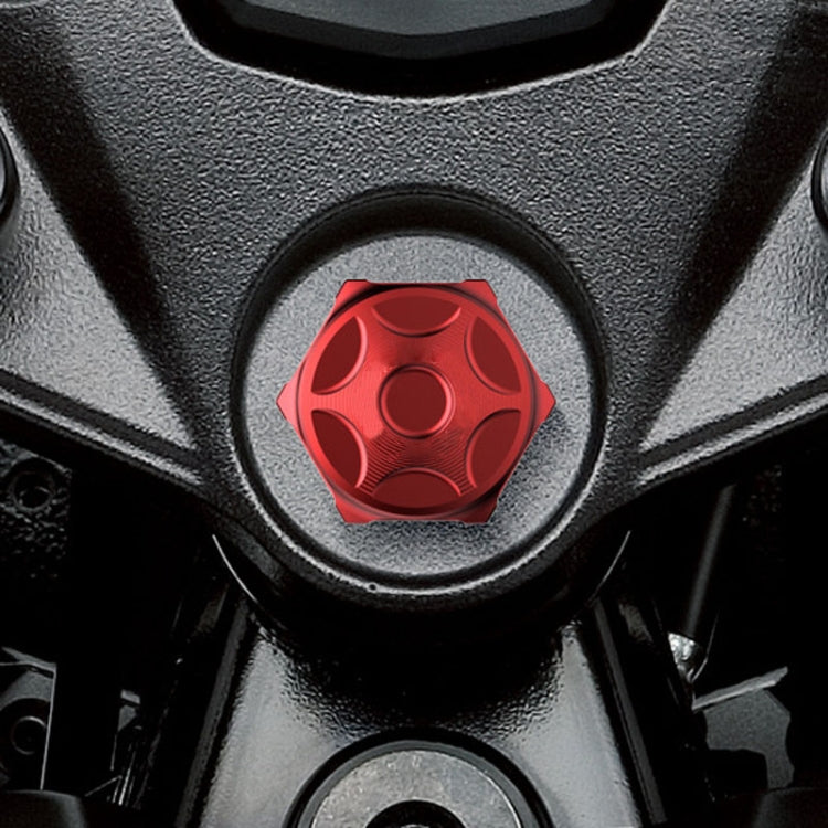 Motorcycle Light Bee Uplink Screws Uplink Modification Screws Decorative Cover(Red) - Others by PMC TechLife | Online Shopping South Africa | PMC TechLife | Buy Now Pay Later Mobicred