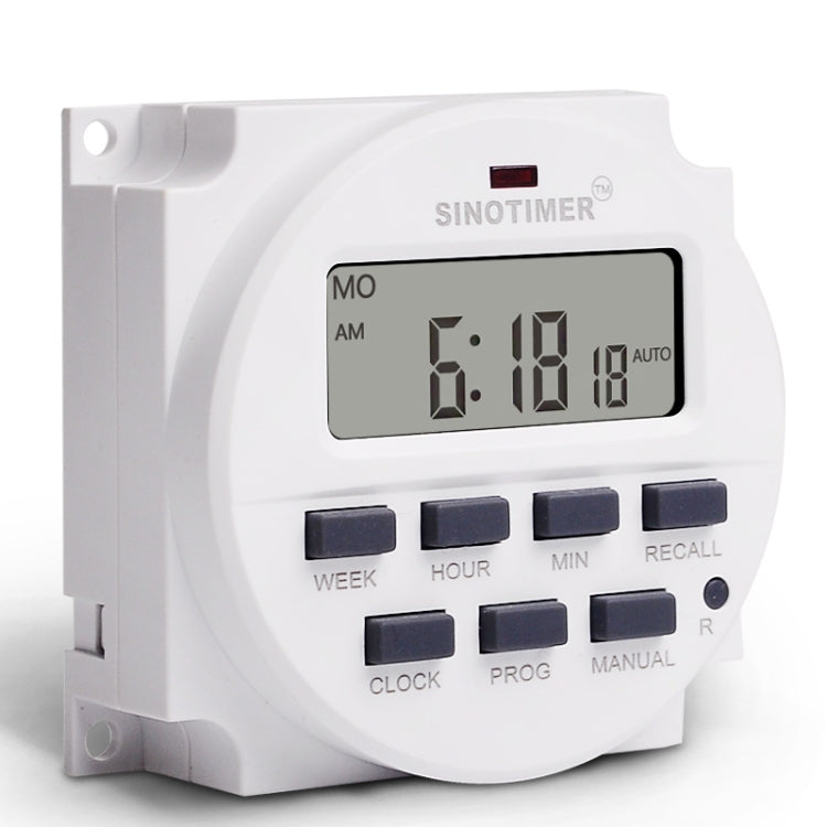 SINOTIMER TM618N-3 24V 7 Days Weekly Programmable Digital Electronic Timer Switch - Switch by SINOTIMER | Online Shopping South Africa | PMC Jewellery | Buy Now Pay Later Mobicred