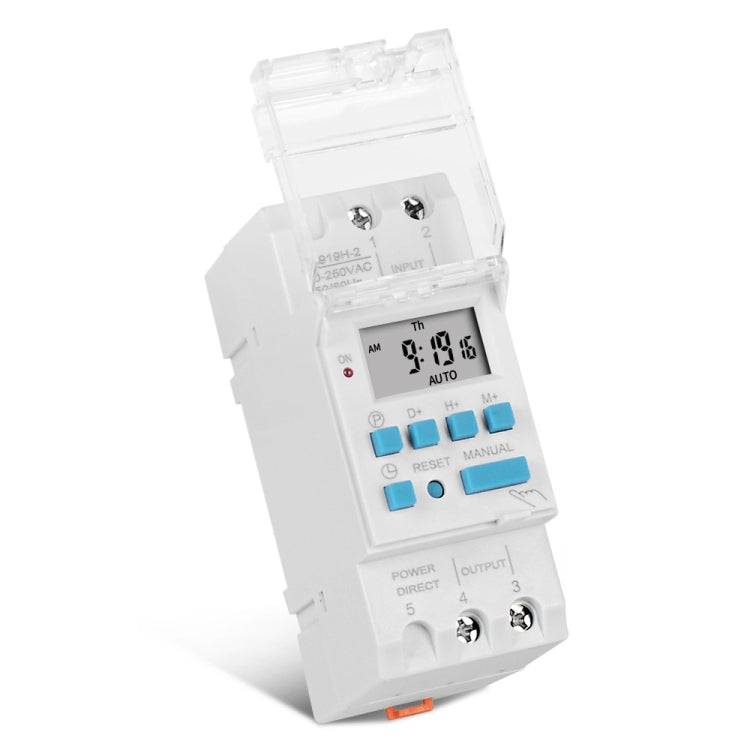 SINOTIMER TM919H-4 12V 16A DIN Rail 4 Pins Voltage Output Digital Switch Timer Automatic Cycle Timing Controller - Switch by SINOTIMER | Online Shopping South Africa | PMC Jewellery | Buy Now Pay Later Mobicred