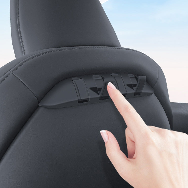 2pcs For Tesla ModelY/3 Seat Back Hook Bracket - Auto Fastener & Clips by PMC TechLife | Online Shopping South Africa | PMC TechLife | Buy Now Pay Later Mobicred