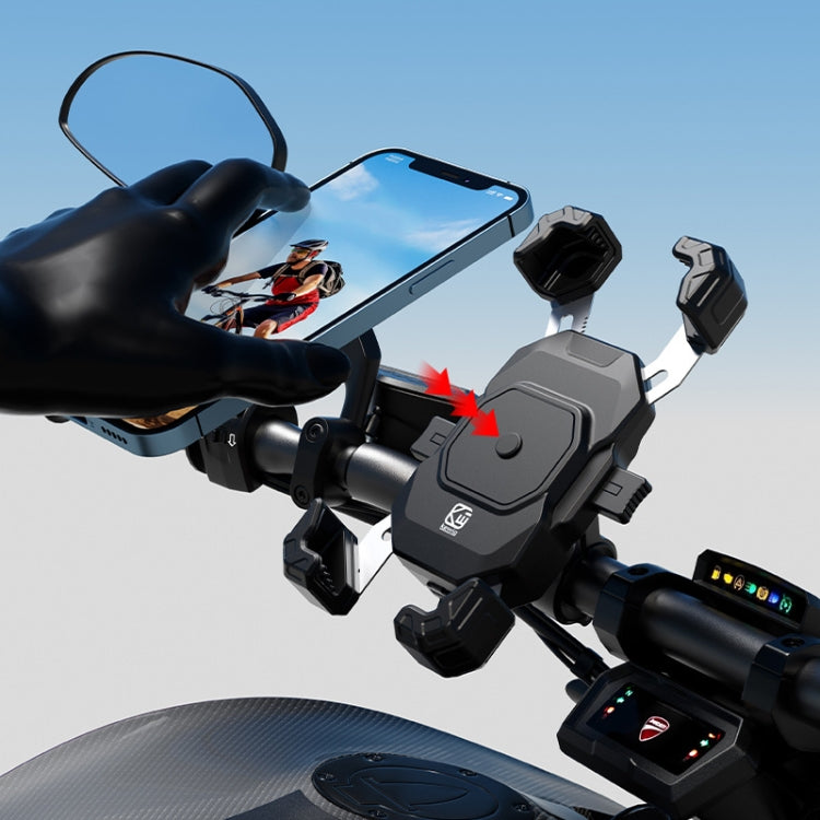 Kewig Motorcycle Navigation Phone Holder Outdoor Riding Charging Bracket, Model: M11-G2-A1 - Holder by Kewig | Online Shopping South Africa | PMC Jewellery | Buy Now Pay Later Mobicred