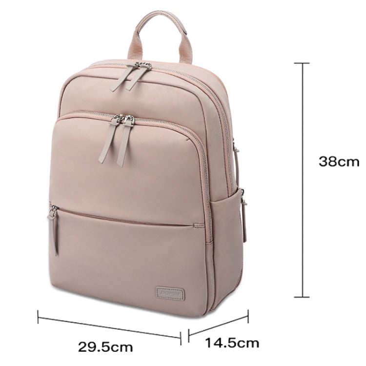 Bopai 62-70625 Large-capacity Casual Business Laptop Backpack(Apricot) - Backpack by Bopai | Online Shopping South Africa | PMC Jewellery | Buy Now Pay Later Mobicred