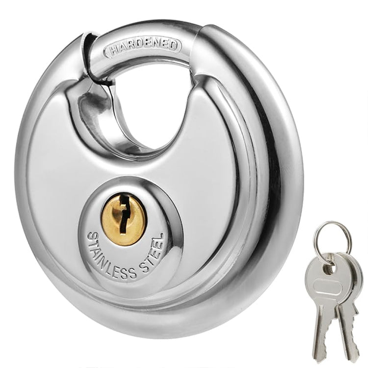 70mm Household Anti-Theft Rust-Proof And Waterproof Pure Copper Core Round Padlock - Padlocks by PMc TechLife | Online Shopping South Africa | PMc TechLife | Buy Now Pay Later Mobicred
