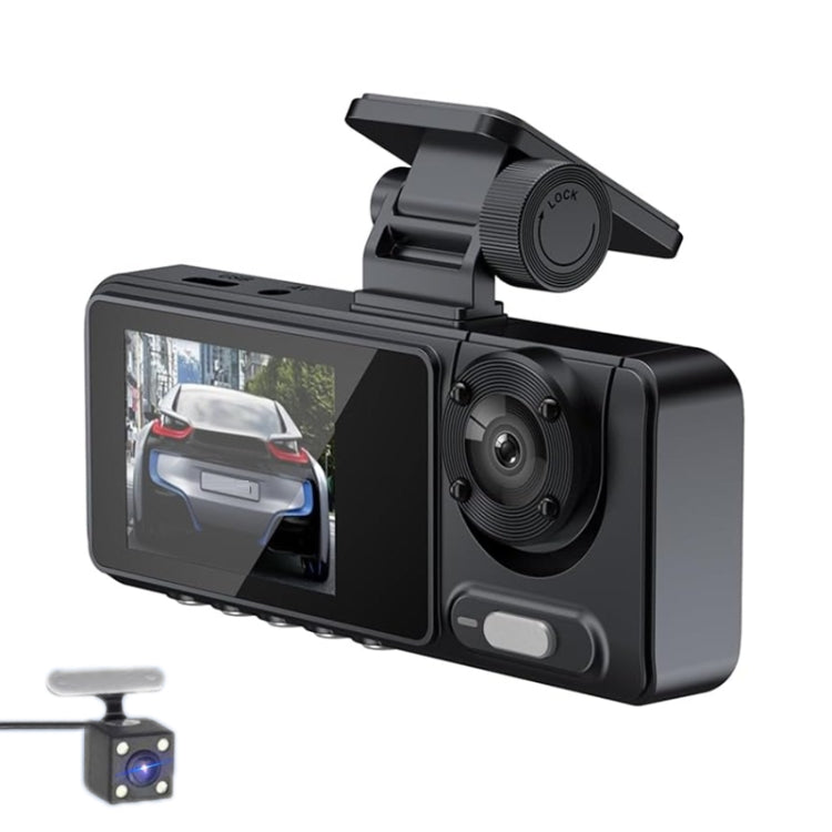 High-Definition Night Vision Driving Recorder, Model: Triple Recording With WIFI Mobile Playback - Car DVRs by PMC Jewellery | Online Shopping South Africa | PMC Jewellery | Buy Now Pay Later Mobicred