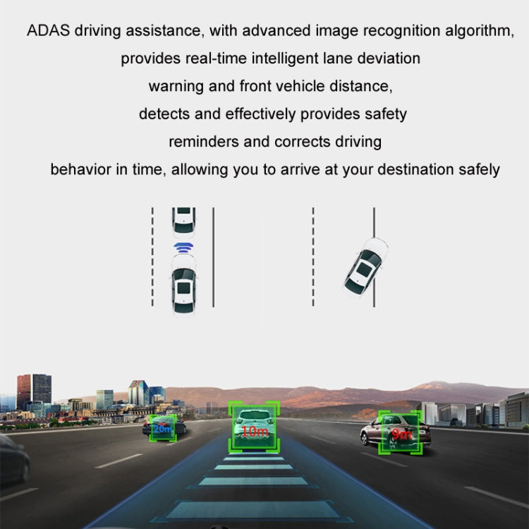 Android ADAS HD Night Vision 1080P USB Driving Recorder, Model: Single Lens WIFI Version(No Card) - Car DVRs by PMC Jewellery | Online Shopping South Africa | PMC Jewellery | Buy Now Pay Later Mobicred