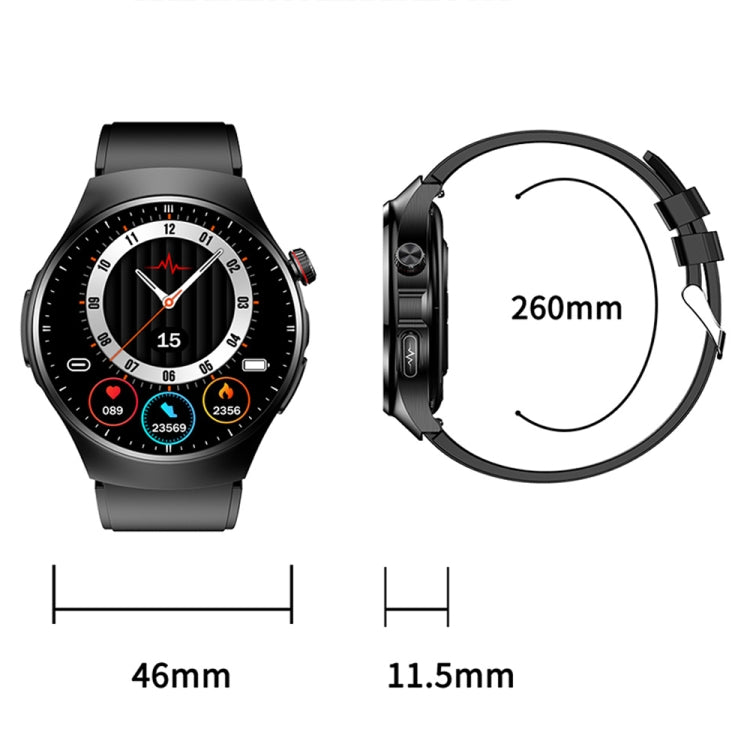 TK25 1.39-inch IP67 Waterproof Sports Health Monitoring Smart Bluetooth Calling Watch(Black Silicone) - Smart Watches by PMC Jewellery | Online Shopping South Africa | PMC Jewellery | Buy Now Pay Later Mobicred