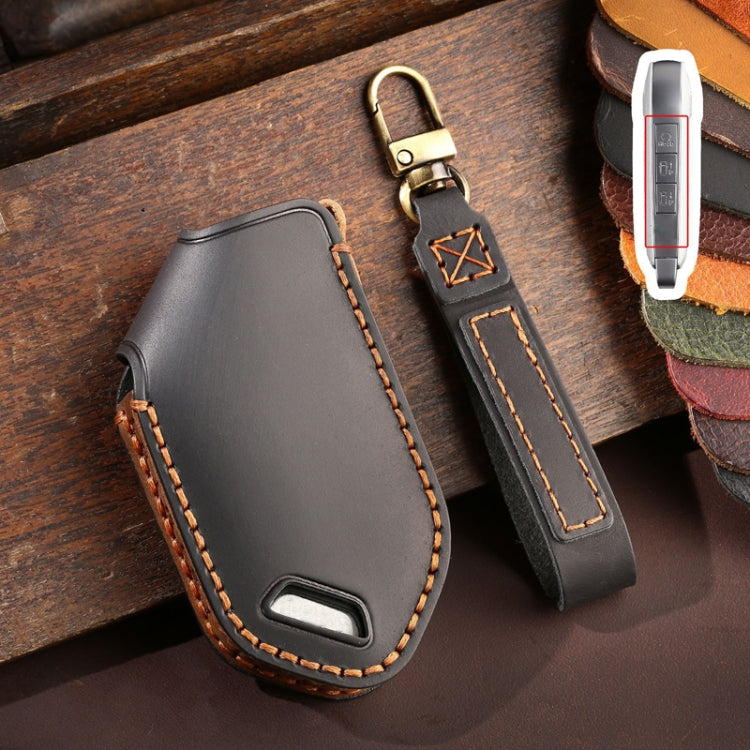For Kia 2024 Hallmo Car Key Protective Cover, Color: 7 Keys Black - Car Key Cases by Hallmo | Online Shopping South Africa | PMC TechLife | Buy Now Pay Later Mobicred