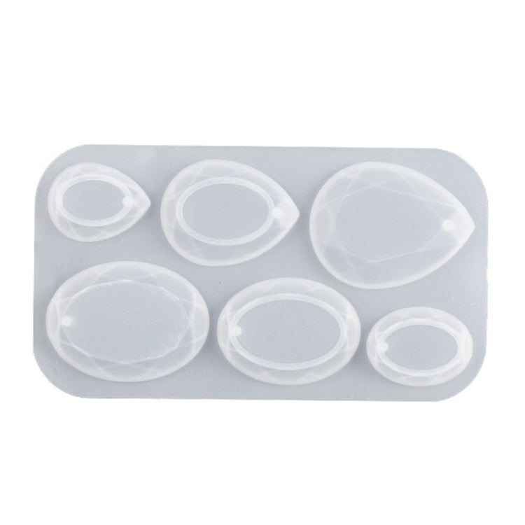 DIY Crystal Epoxy Cross Section Oval Pendant Earring Silicone Mold(Water Drops) - free shipping - PMc TechLife - Order now!