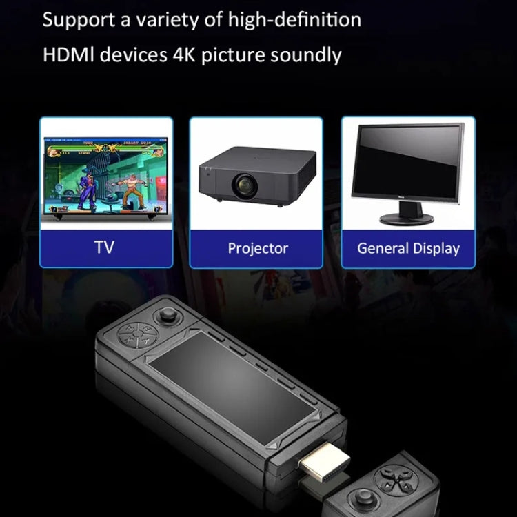 X9 Ultra Video Game Stick Console With 2.4G Double Wireless Controller 128GB 42000+ Games - Pocket Console by PMC Jewellery | Online Shopping South Africa | PMC Jewellery | Buy Now Pay Later Mobicred