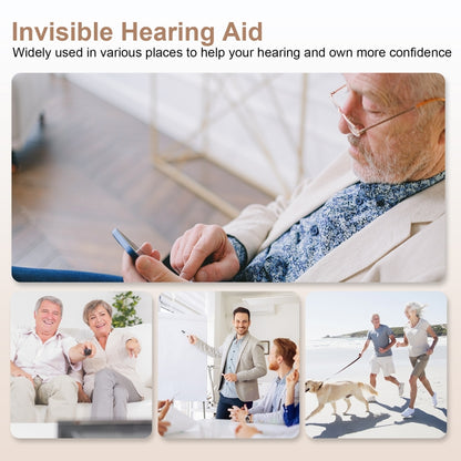 Z-26D1 Digital DSP In-ear TWS Invisible Hearing Aid Rechargeable Touch Control Sound Amplifier(Skin Color) - Hearing Aids by PMC Jewellery | Online Shopping South Africa | PMC Jewellery | Buy Now Pay Later Mobicred