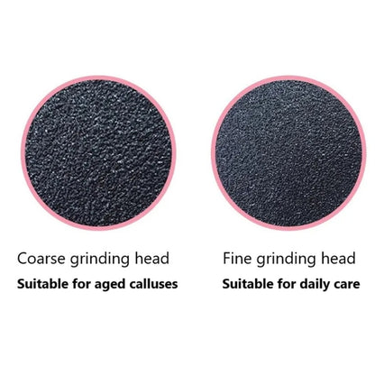 Electric Foot Grinder Calluses Dead Skin Remover With 60pcs Replaceable Sandpaper Discs US Plug(Black) - Grinding Tools & Accessories by PMC Jewellery | Online Shopping South Africa | PMC Jewellery | Buy Now Pay Later Mobicred