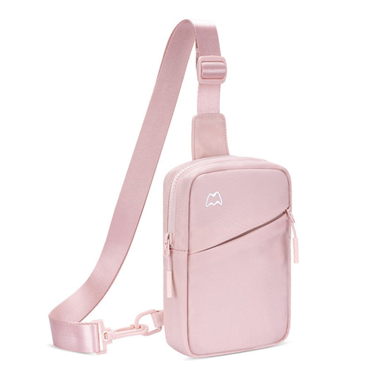 Outdoor Sports Chest Bag Lightweight Cell Phone Crossbody Packs(Pink) - Crossbody Bags by PMC Jewellery | Online Shopping South Africa | PMC Jewellery | Buy Now Pay Later Mobicred