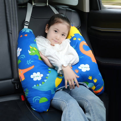 55x66cm Children Car Seat Belt Prevent Neck Strangulation Sleeping Pillow(Zoo) - Seat Accessories by PMC Jewellery | Online Shopping South Africa | PMC Jewellery | Buy Now Pay Later Mobicred