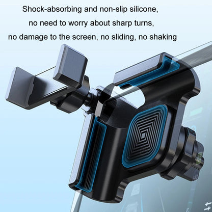 SHUNWEI Car Navigation Screen Floating Mobile Phone Holder, Style: Clip Type - Car Holders by SHUNWEI | Online Shopping South Africa | PMC Jewellery | Buy Now Pay Later Mobicred