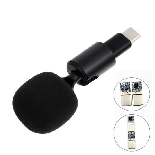 Mobile Phone Live Broadcast Microphone, Style: TYPE-C Straight Head Jerry Solution (Sponge Cover) - Microphone by PMC Jewellery | Online Shopping South Africa | PMC Jewellery | Buy Now Pay Later Mobicred