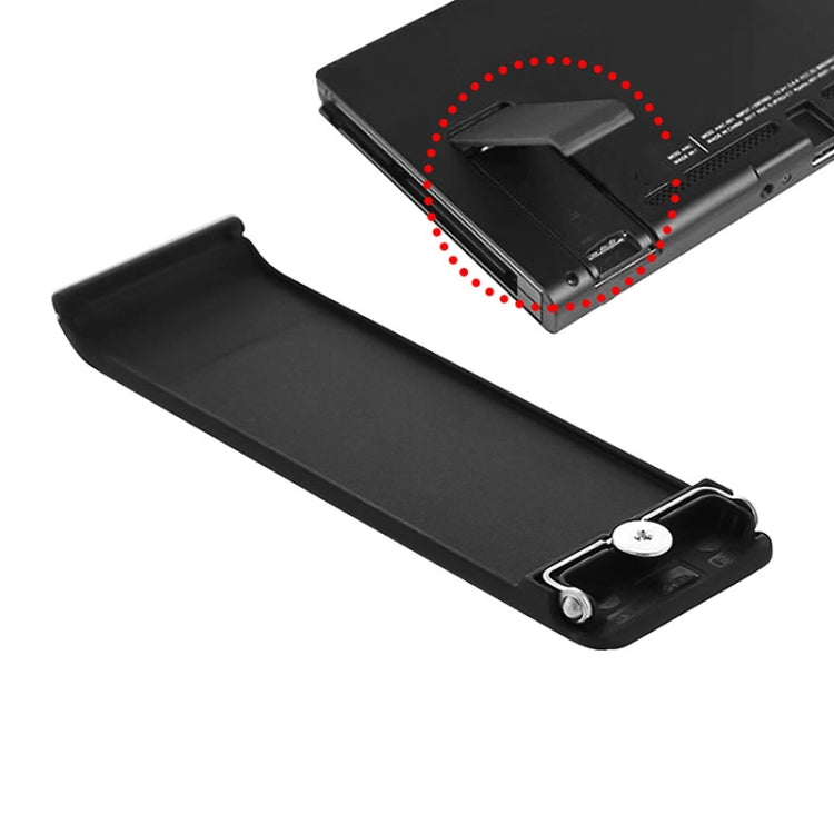 For Nintendo Switch Console 2pcs Replacement Kickstand Back Shell Holder(White) - Holder by PMc TechLife | Online Shopping South Africa | PMc TechLife | Buy Now Pay Later Mobicred