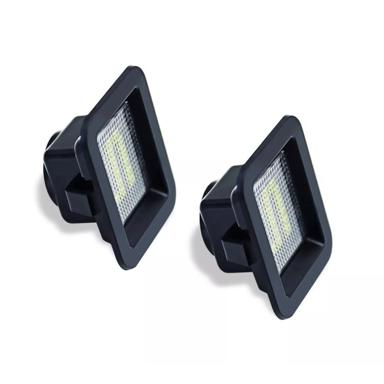 2pcs For 2015 Ford F-150 Raptor LED License Plate Light - License Plate Lights by PMC Jewellery | Online Shopping South Africa | PMC Jewellery | Buy Now Pay Later Mobicred