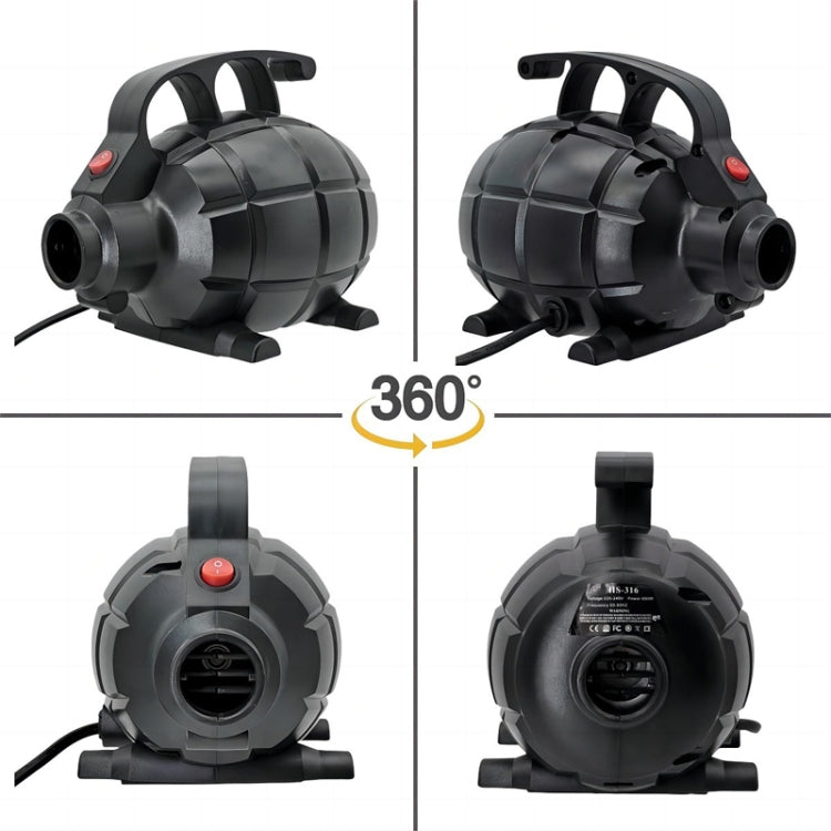 Electric Air Pump Household Inflatable Pump 600W High Power Electric Inflator, Plug: EU Plug - Inflatable Pump by PMC Jewellery | Online Shopping South Africa | PMC Jewellery | Buy Now Pay Later Mobicred