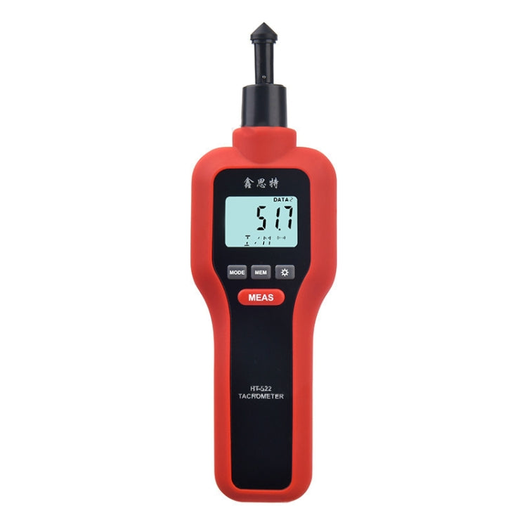 Xinsite HT-522 LCD Digital Tachometer 100,000 PPM Non-Contact Speed Meter - free shipping - PMC Jewellery - Order now!