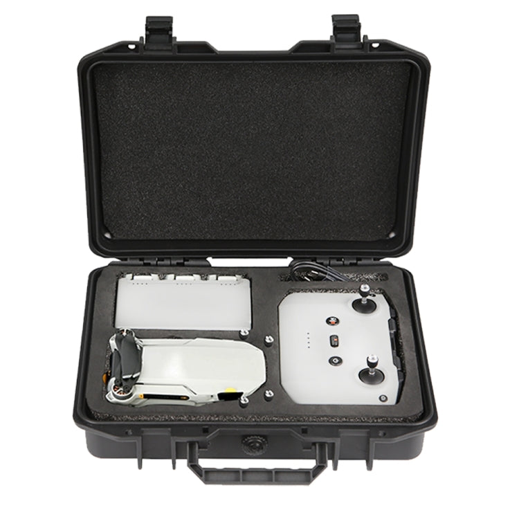 For DJI Mini 4K / Mini 2 SE / Mini 2 Suitcase Explosion-Proof Box Compatible With RC-N1 / N2(Black) - free shipping - PMC TechLife - Order now!